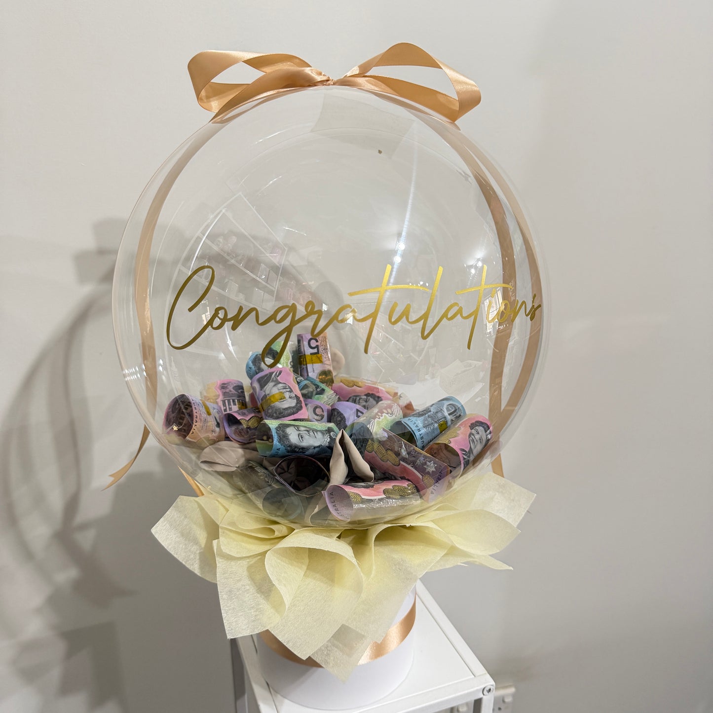 Surprise Money Balloon Gift Box – Pop Balloon to Reveal Cash