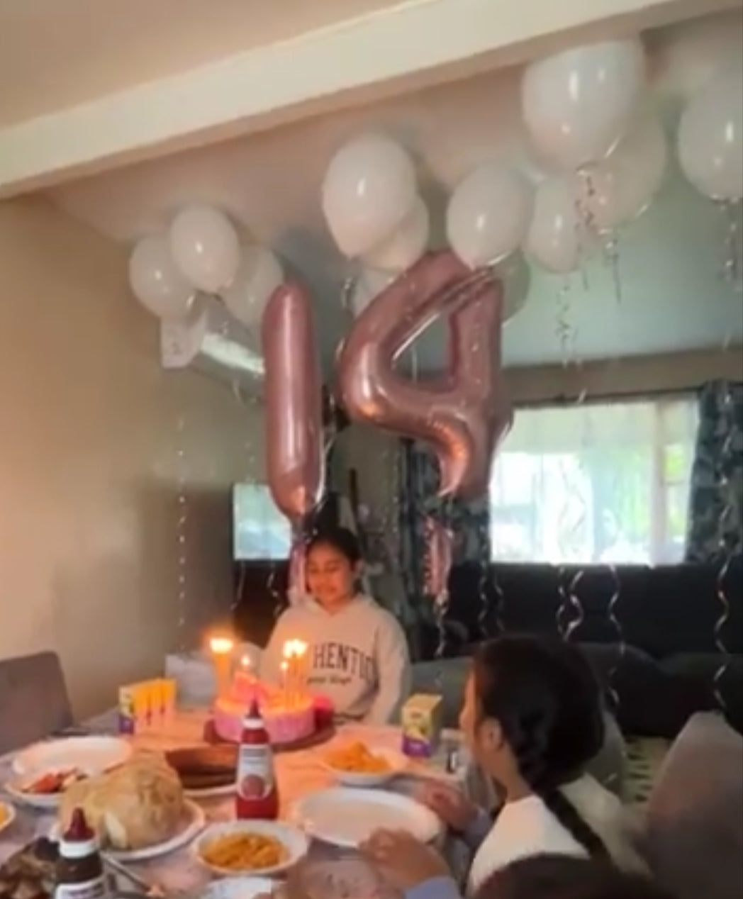 Mega Number Balloons (Inflated)