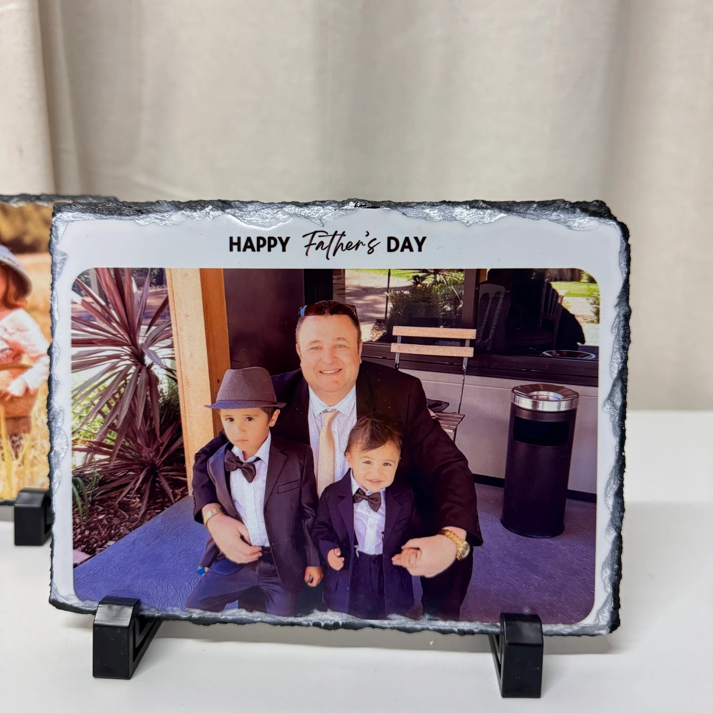 Photo Printed on the Rock