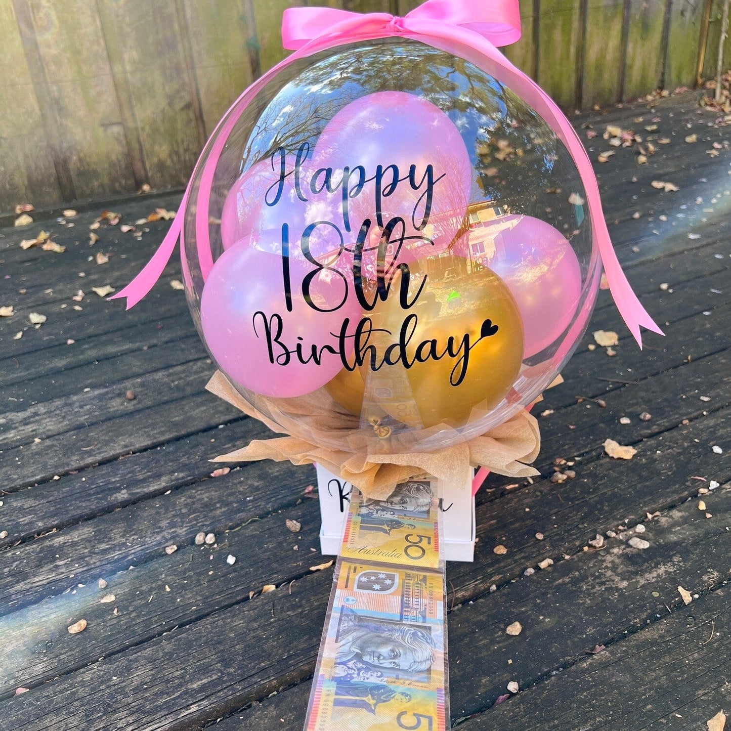 Money Pull Surprise Balloons