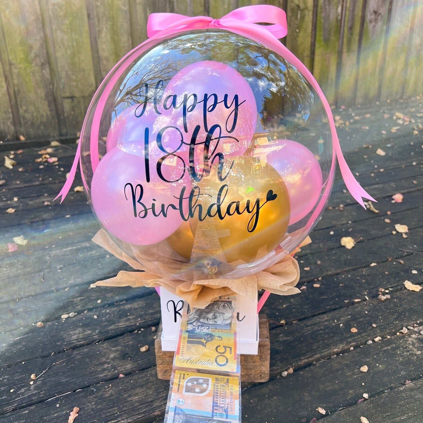 Money Pull Surprise Balloons