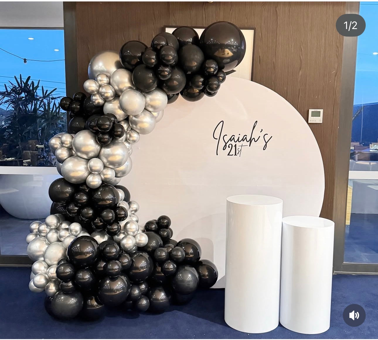 Balloon Garland Round