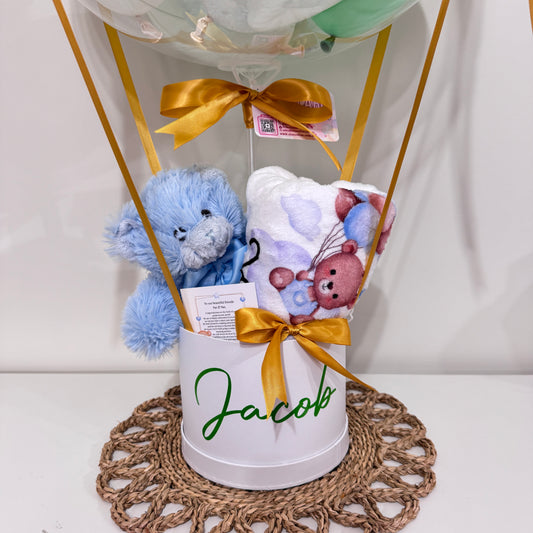 Cuddles Baby Gift - Hot Air Balloons