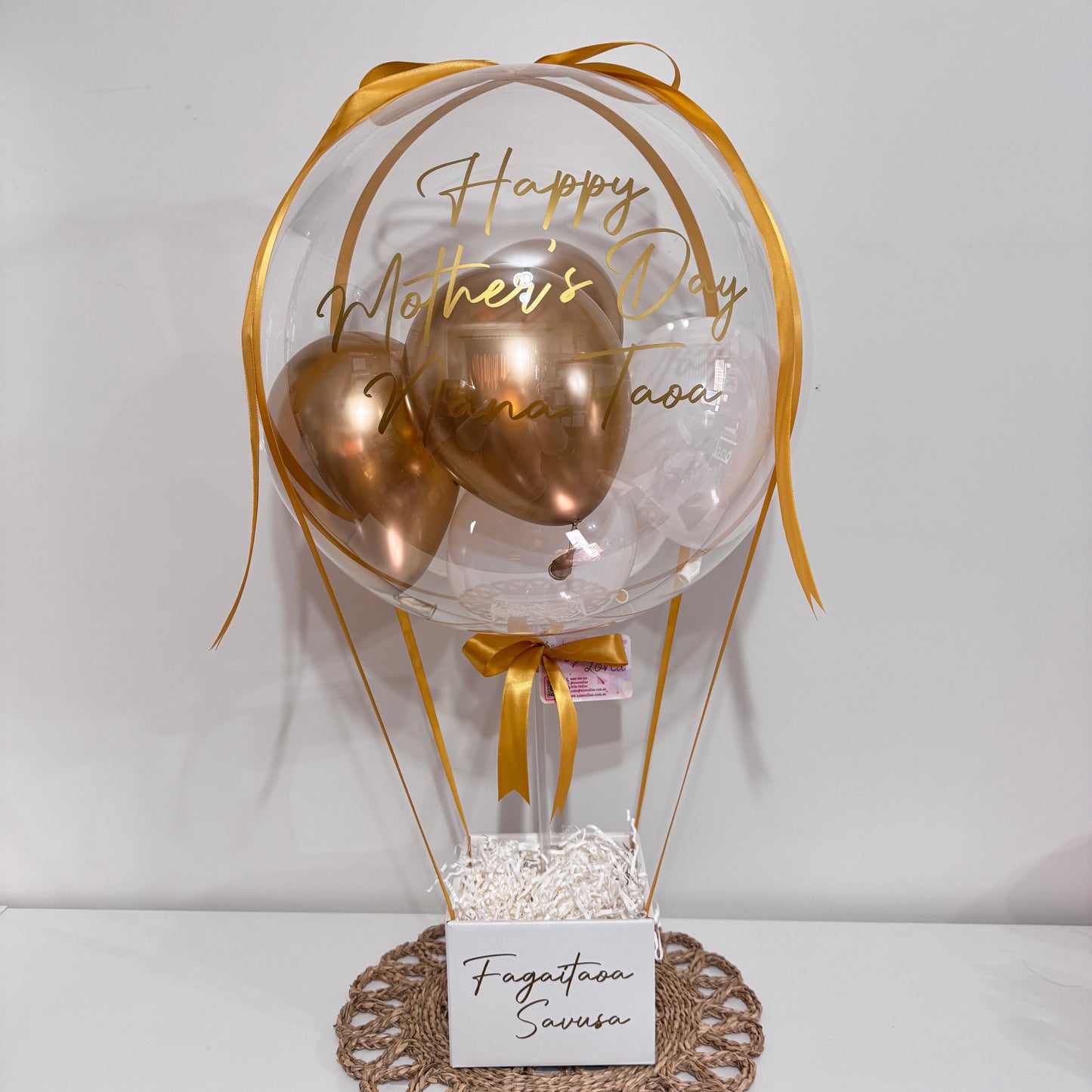 Affordable Budget Friendly Empty Box Hot Air Balloon