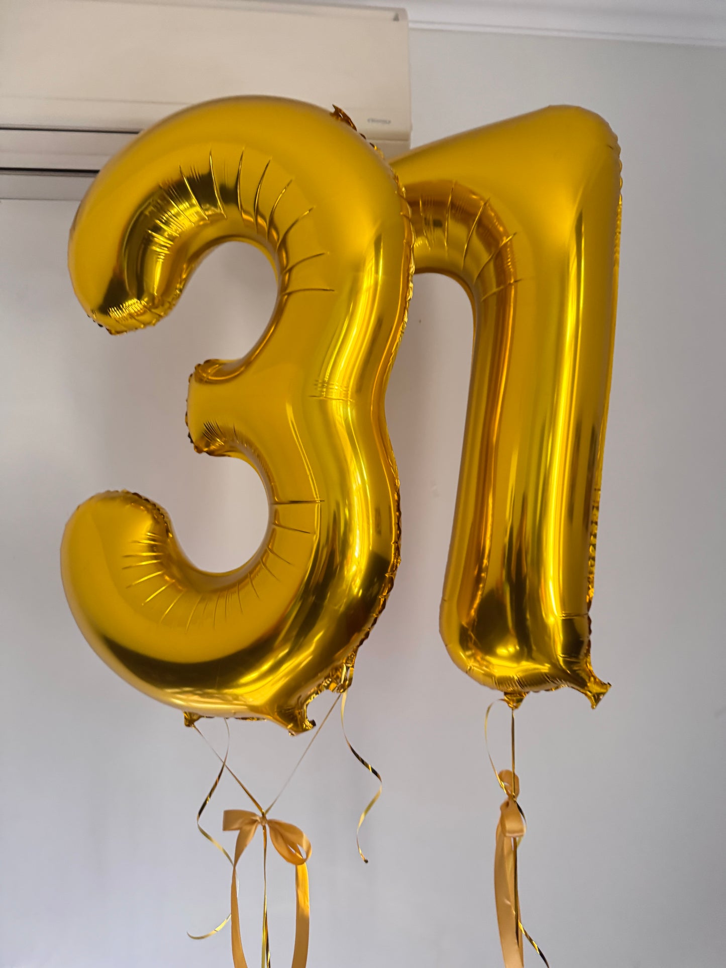 Mega Number Balloons (Inflated)