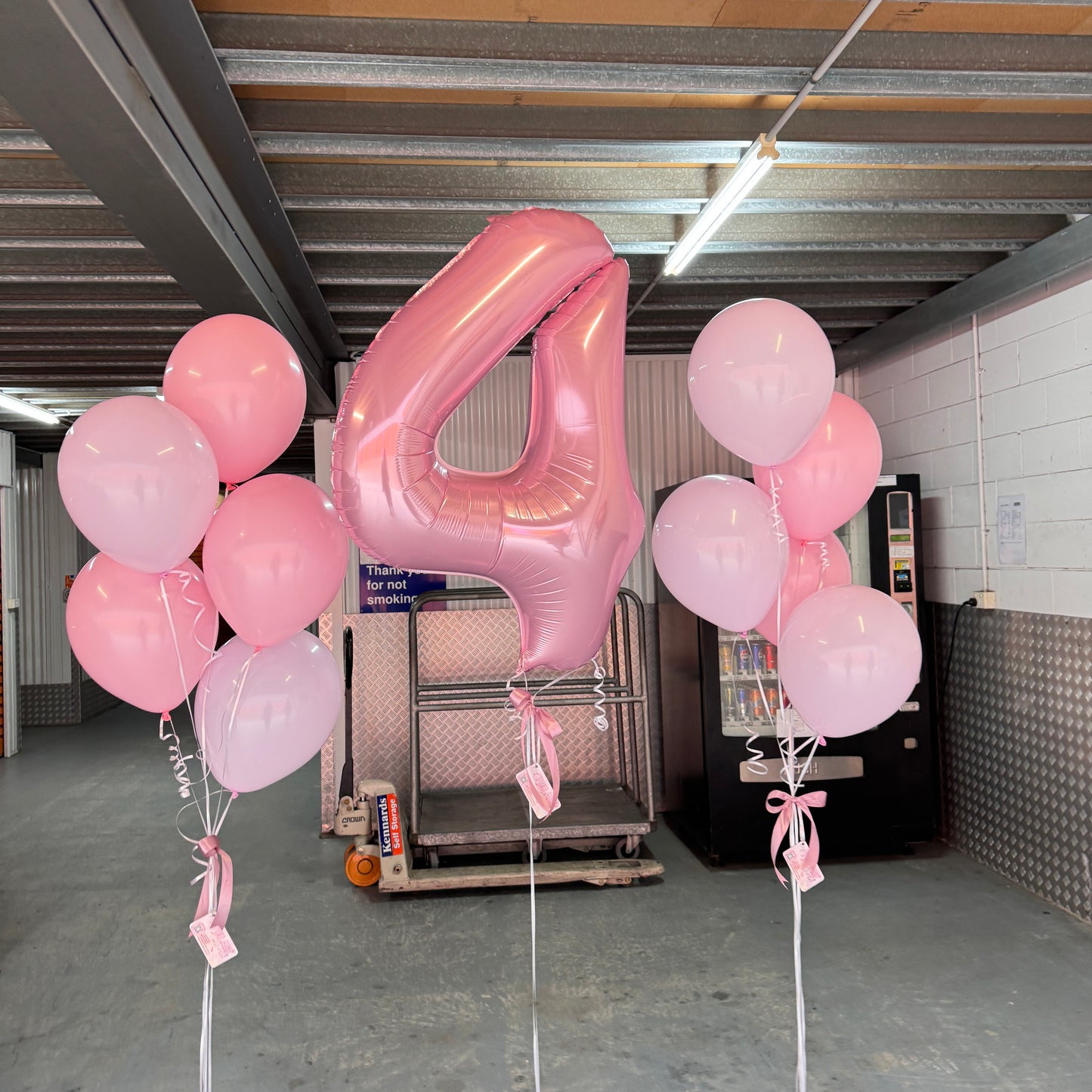 Mega Number Balloons (Inflated)