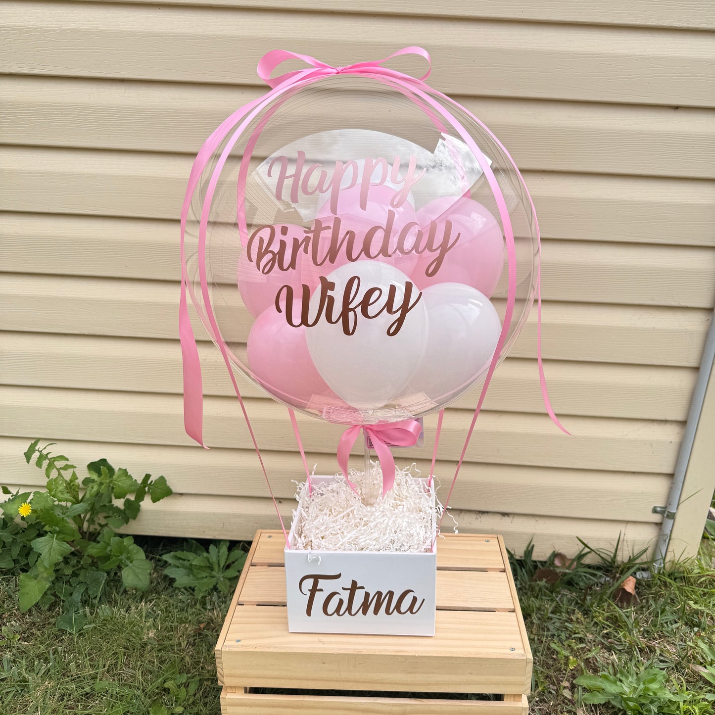 Affordable Budget Friendly Empty Box Hot Air Balloon