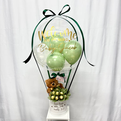 Ferrero Rocher Plushy Hot Air Balloons Gift Box